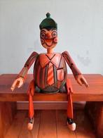 Zeldzame vintage houten Pinokkio pop Italy, Ophalen of Verzenden