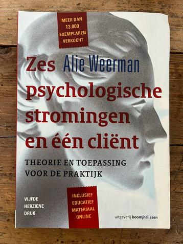 Zes psychologische stromingen - Alie Weerman beschikbaar voor biedingen