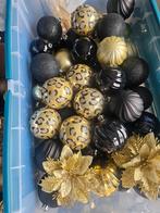 Complete kerstversiering met panterprint ballen & meer, Diversen, Kerst, Ophalen, Zo goed als nieuw