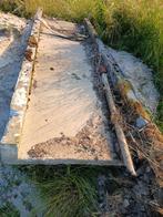 Loop brug beton, Ophalen, Gebruikt