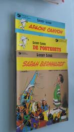 3 Lucky Luke, Meerdere stripboeken, Ophalen of Verzenden, Gelezen, Oberon
