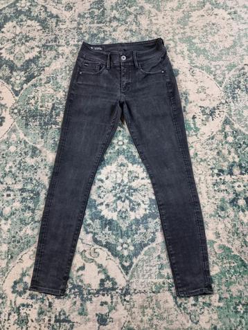 G-star raw lynn mid superskinny W31 L30 WMN Tulsi3130 Zwart
 beschikbaar voor biedingen