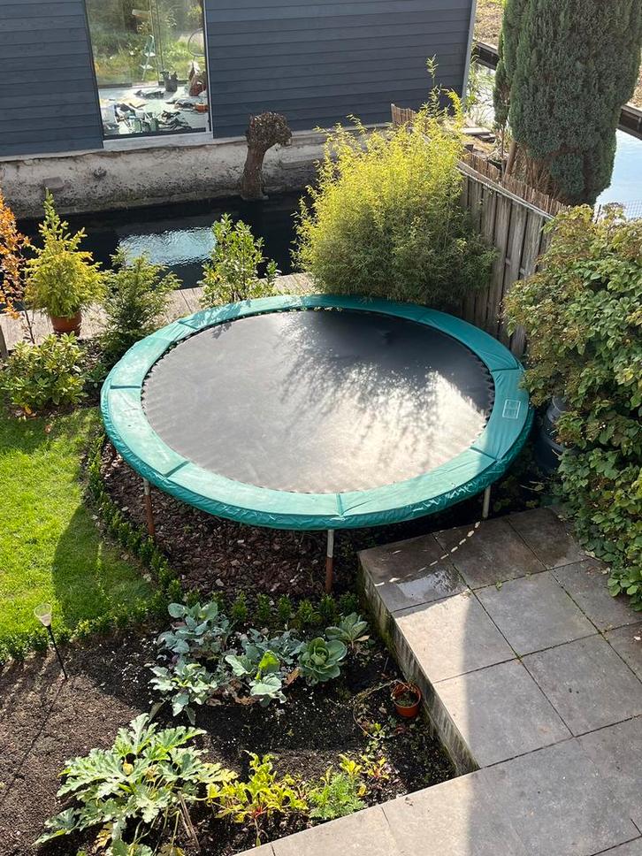 Trampoline springmat voor trampoline  3,65 m en losse veren, Kinderen en Baby's, Speelgoed | Buiten | Trampolines, Gebruikt, Ophalen