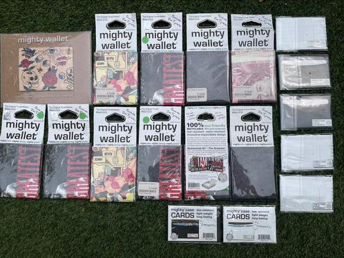 Partij Mighty wallets en case cards Nieuw, Sieraden, Tassen en Uiterlijk, Portemonnees, Nieuw, Overige merken, Overige kleuren