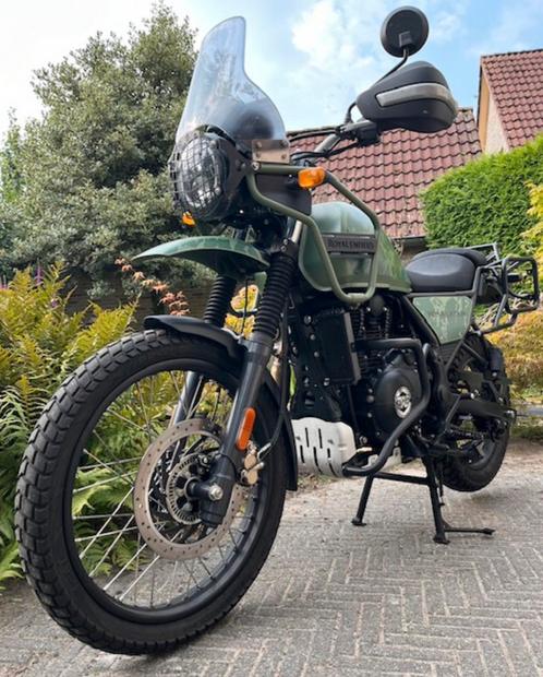 Royal Enfield Himalayan 2022  Pine Green  vol extra’s, Motoren, Motoren | Royal Enfield, Particulier, Enduro, 12 t/m 35 kW, 1 cilinder