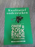 Rene Brohm - Kwalitatief onderzoeken, Boeken, Ophalen of Verzenden, Nederlands, Overige niveaus, Rene Brohm; Wendy Jansen