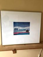 Ingelijste plaat van Toon Tieland, Antiek en Kunst, Ophalen