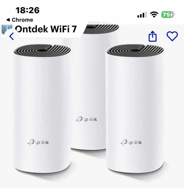 TP LINK DECO SET, Computers en Software, WiFi-versterkers, Gebruikt, Ophalen of Verzenden