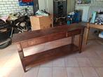 Sidetable, Huis en Inrichting, Tafels | Sidetables, 100 tot 150 cm, Ophalen of Verzenden, Zo goed als nieuw, 25 tot 50 cm