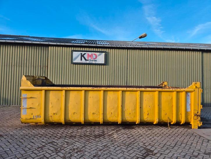 Gebruikte 19.5m3 Haakarm container te koop., Zakelijke goederen, Machines en Bouw | Keten en Containers, Ophalen