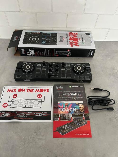 Djset: Hercules DJcontrol starlight, Muziek en Instrumenten, Effecten, Zo goed als nieuw, Ophalen