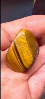 mineraal:  “TIJGEROOG” gepolijst, Verzamelen, Mineralen en Fossielen, Ophalen of Verzenden, Mineraal