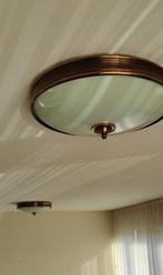 Grote oude plafonnieres, Huis en Inrichting, Lampen | Plafondlampen, Ophalen, Gebruikt, Glas, Antiek, retro, jaren 70