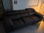 2x 3 zits bank microvezel met USB en elektrische bediening, Huis en Inrichting, Ophalen, Overige materialen, 100 tot 125 cm, Driepersoons