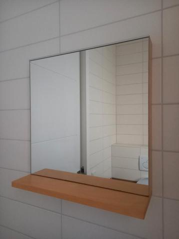Spiegel voor toilet of badkamer, Ikea Bruvik, 40x40cm
