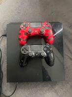 Playstation 4 1TB + 2 Controllers, Spelcomputers en Games, Spelcomputers | Sony PlayStation 4, Gebruikt, Met 2 controllers, Ophalen of Verzenden