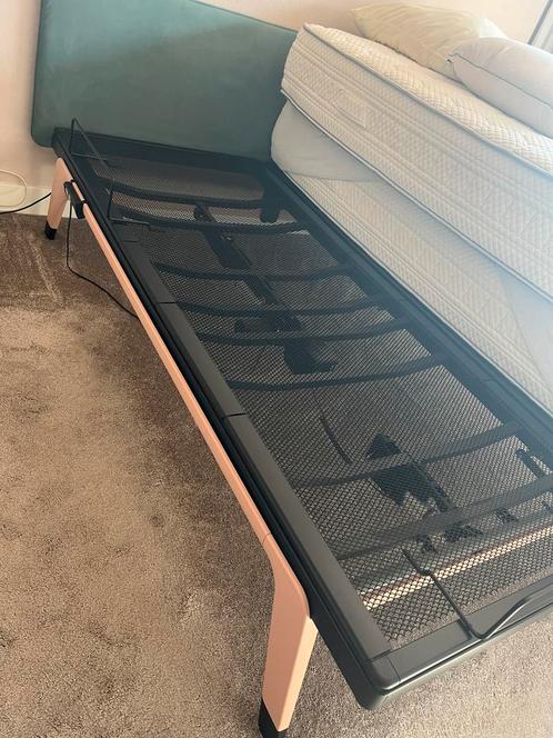 Auping original 180x210 met 1 elektrische bodem, Huis en Inrichting, Slaapkamer | Bedden, Zo goed als nieuw, Tweepersoons, 180 cm
