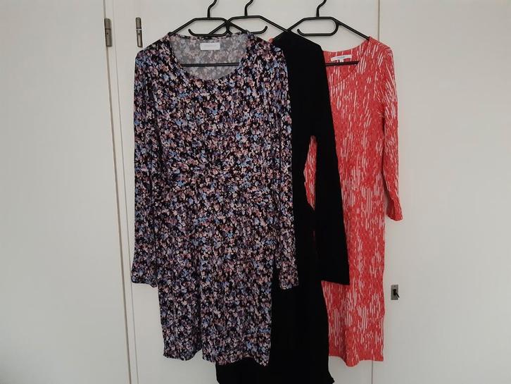 Positiejurk L €17.50 per stuk., Kleding | Dames, Positiekleding, Zo goed als nieuw, Jurk, Maat 42/44 (L), Overige kleuren, Ophalen of Verzenden