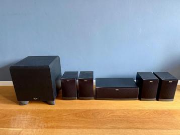 Klipsch Home Cinema Speakerset – RB-41 | RC-42 | KSW10  beschikbaar voor biedingen