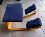 Stokke Varier balans stoel, bureaustoel, Gebruikt, Blauw, Ophalen of Verzenden, Bureaustoel