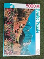 Jumbo Puzzel 5000 stukjes - Berglandschap, Ophalen, Meer dan 1500 stukjes, Zo goed als nieuw, Legpuzzel