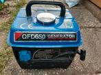 QFD650 generator/aggregaat. 2takt, mengsmering, Ophalen, Gebruikt