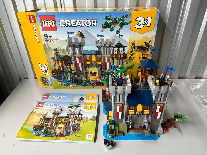 Lego creator 31120 Medieval Castle, Kinderen en Baby's, Speelgoed | Duplo en Lego, Zo goed als nieuw, Lego, Ophalen of Verzenden