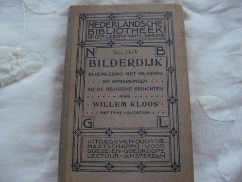 Bilderdijk bloemlezing met inleiding en opmerkingen bij de, Boeken, Gedichten en Poëzie, Gelezen, Eén auteur, Ophalen of Verzenden