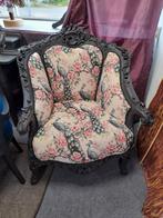 Unieke barok fauteuile geheel opnieuw gestoffeerd, Ophalen, Zo goed als nieuw, 75 tot 100 cm