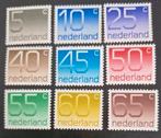Nederland 1976-1981 - nvph 1108-1116 - Cijferserie Crouwel, Postzegels en Munten, Postzegels | Nederland, Verzenden, Na 1940, Postfris