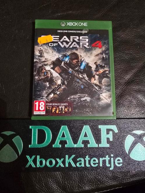 Gears of war 4 - xbox one & series x, Spelcomputers en Games, Games | Xbox One, Zo goed als nieuw, Vanaf 18 jaar, Ophalen of Verzenden