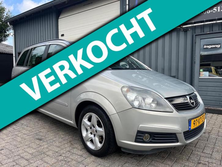 Opel Zafira 1.6 Business 2007 7Persoons AIRCO APK, Auto's, Opel, Bedrijf, Zafira, ABS, Airbags, Airconditioning, Boordcomputer