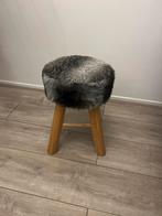 Krukje met zitting, Ophalen, Gebruikt, Hout