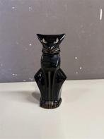 Vintage Art Deco zwarte kat gouden detail bank keramiek orna, Verzamelen, Beelden en Beeldjes, Ophalen of Verzenden, Zo goed als nieuw