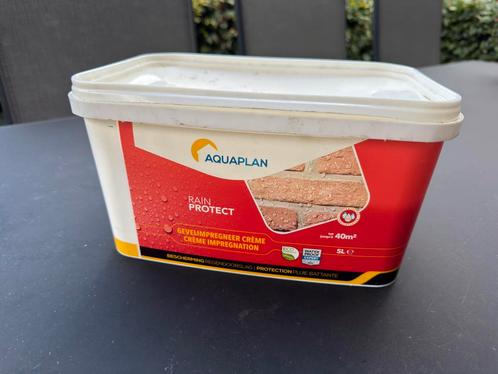 Aquaplan Rain Protect Gevelimpregneer 5L, Doe-het-zelf en Verbouw, Verf, Beits en Lak, Nieuw, Verf, 5 tot 10 liter, Wit, Ophalen