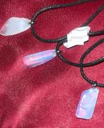 VERKOCHT opaal hanger  NU € 3,95 PLUS VERSTELBAAR KOORT, Ophalen of Verzenden, Mineraal