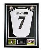 Eden Hazard 2024 Real Madrid Gesigneerd Ingelijst Shirt, Buitenlandse clubs, Sportmemorabilia Netherlands, Xxxxxx, Shirt