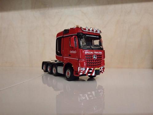 Mercedes Actros Nooteboom IMC, Hobby en Vrije tijd, Modelauto's | 1:50, Nieuw, Bus of Vrachtwagen, Wsi, Ophalen of Verzenden