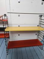 Vintage Tomado Wandrek met 2 Planken, Huis en Inrichting, Ophalen of Verzenden, Gebruikt