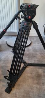 Zo goed als nieuw Manfrotto Statief 504HD met 525mvb benen, Ophalen of Verzenden, Zo goed als nieuw, Driepoot