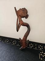 Houten Beeld - Vrouwelijk Figuur, Antiek en Kunst, Kunst | Beelden en Houtsnijwerken, Ophalen of Verzenden