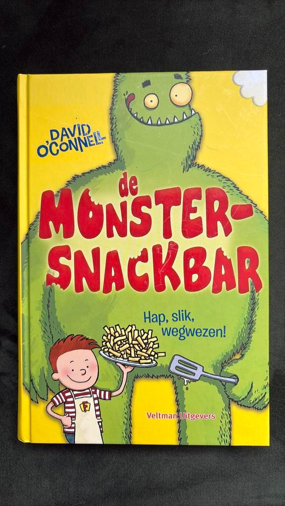 David O'Connell - De monstersnackbar, Boeken, Kinderboeken | Jeugd | onder 10 jaar, Zo goed als nieuw, Ophalen of Verzenden
