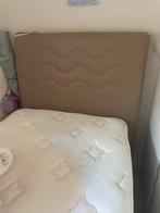 Baza boxspring met opbergruimte – 90x200 cm (caramel bruin), Huis en Inrichting, Slaapkamer | Boxsprings, Ophalen, 90 cm, Eenpersoons