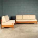 Set Deense klepbanken – Den Blaa Fabrik – jaren 60, Ophalen of Verzenden, Huis en Inrichting