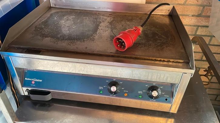 Select Cuisine professionele horeca grill/bakplaat Hanos!, Witgoed en Apparatuur, Grillplaten, Gebruikt, Ophalen