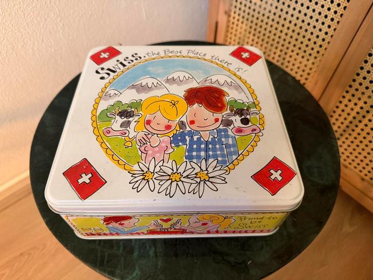 Blond Amsterdam Swiss blik, Verzamelen, Blikken, Zo goed als nieuw, Overige, Ophalen of Verzenden