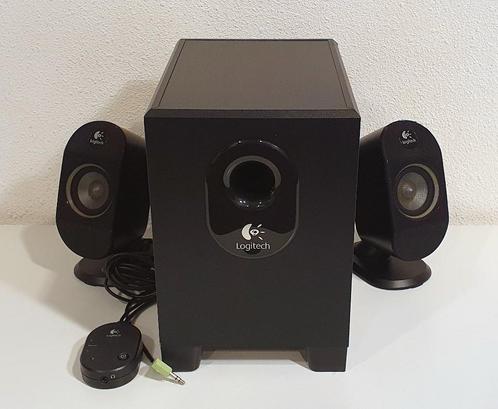 Actieve Speaker Set - Logitech X-210 (2.1), Computers en Software, Pc speakers, Gebruikt, Audiokanaal 2.1, Ophalen of Verzenden