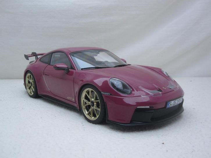Porsche 911 / 992 GT3 2021 1:18 Norev, Hobby en Vrije tijd, Modelauto's | 1:18, Nieuw, Auto, Norev, Ophalen of Verzenden