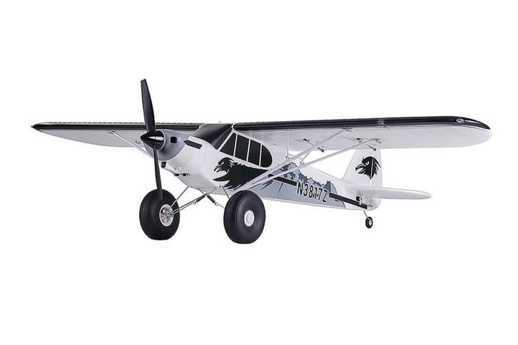 FMS 1300MM PA-18 RTF WITH REFLEX V3 FMS138R-REFV3, Hobby en Vrije tijd, Modelbouw | Radiografisch | Vliegtuigen, Nieuw, Elektro