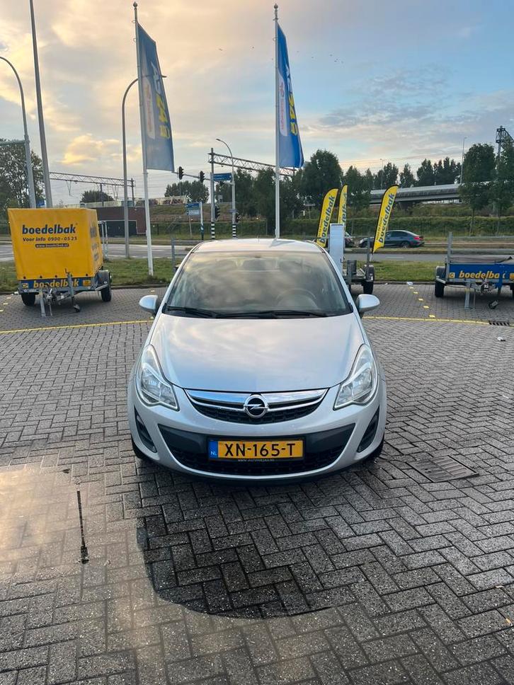 Opel Corsa 1.2 Ecoflex 5D 2013 Grijs, Auto's, Opel, Particulier, Benzine, B, Hatchback, Handgeschakeld, Geïmporteerd, Zilver of Grijs